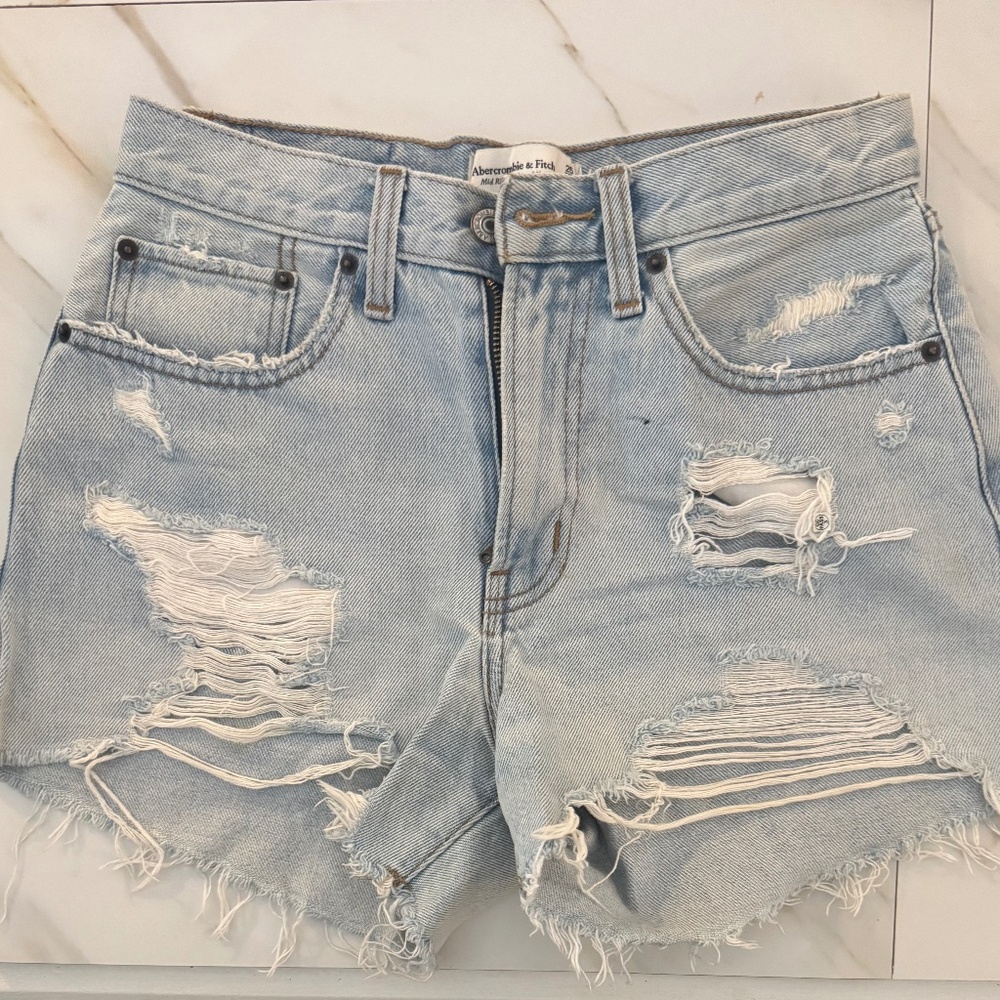 Denim shorts